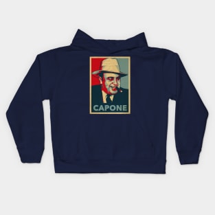 CAPONE POSTER Kids Hoodie